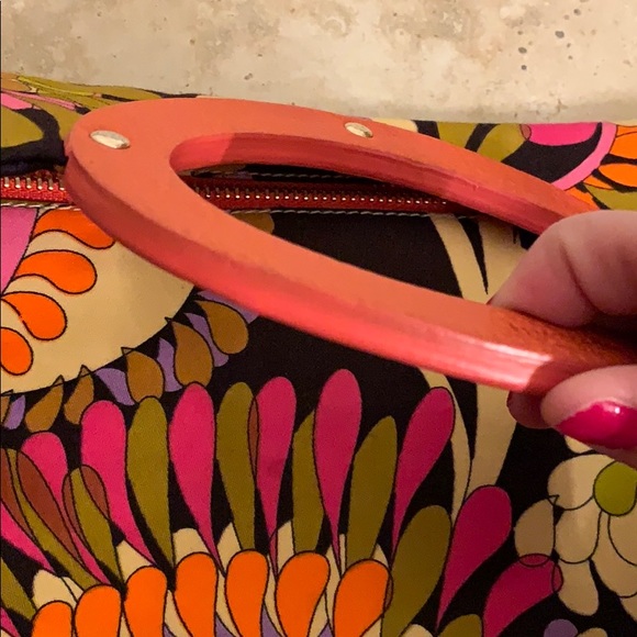 Kate Spade Clutch - Multicolor with Orange Accents - Picture 7 of 8